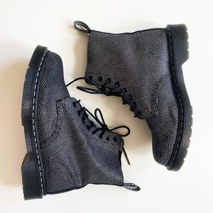 Metallic Dr. Martens Boots